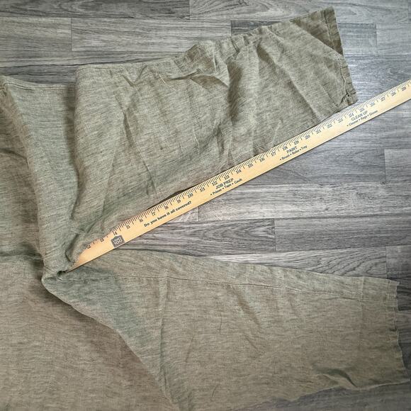 EILEEN FISHER 100% Organic Linen Pull-On Pants Women’s Relaxed Wide Leg - Picture 4 of 7